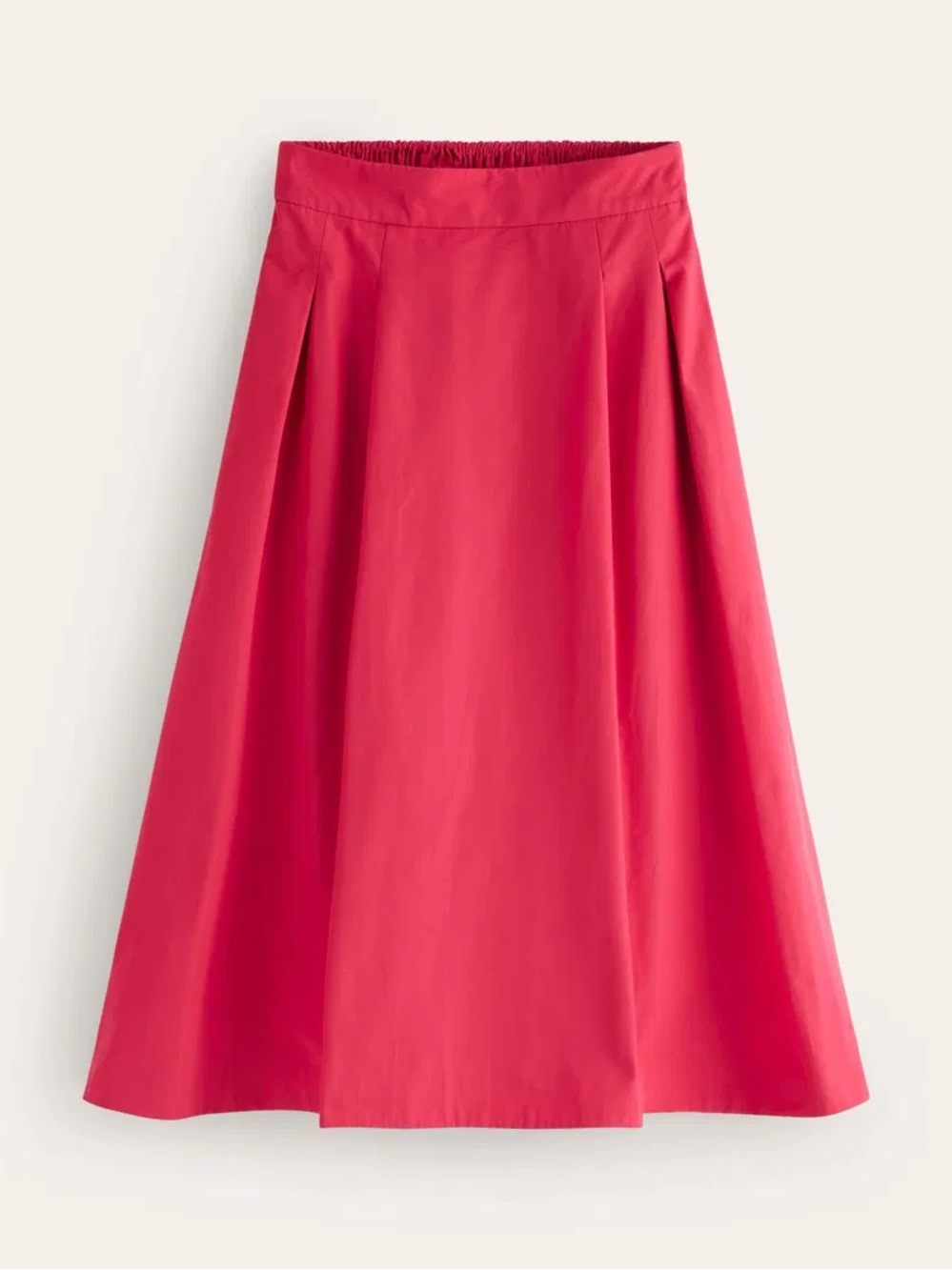 Boden Isabella Taffeta Midi Skirt in Cherry Jam Size 6 NWT - Picture 4 of 11